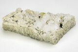 Green Titanite (Sphene), Feldspar, Calcite & Muscovite - Pakistan #209264-1